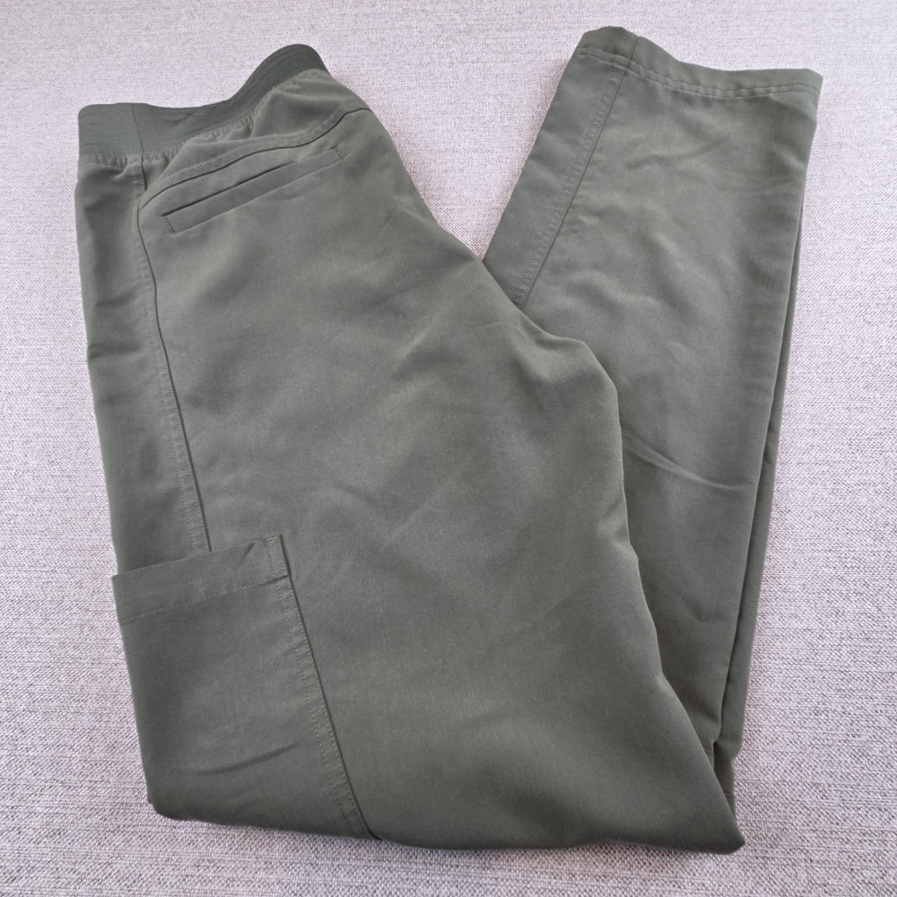 Figs Green Axim Scrub Pants Men's Medium Technical Collection Cargo‎ Stretch